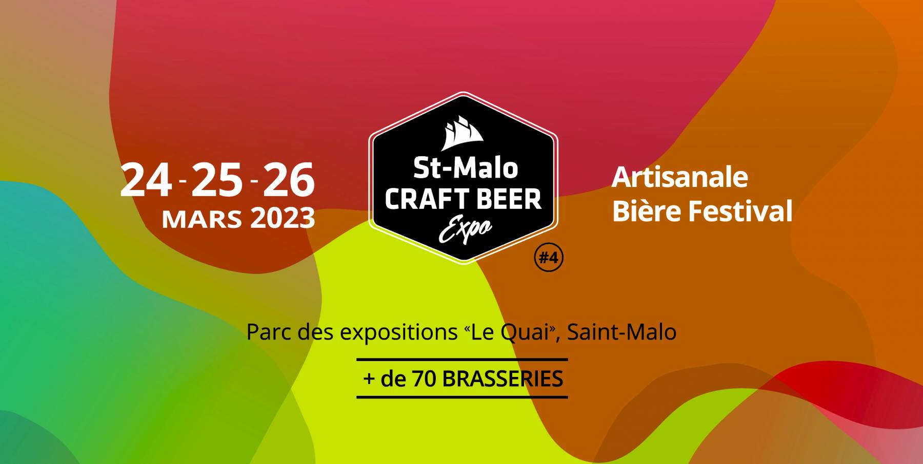 24 au 26 mars 2023 Saint Malo Craft Beer Expo
